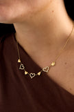 Stainless Steel Pendant necklaces Heart Simple Daily Simple Series Women's jewelry