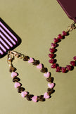 Phone Chain Heart Simple Acrylic Daily Accessories