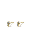 Stainless Steel Stud Earrings Cross Casual Daily Simple Series Women's jewelry