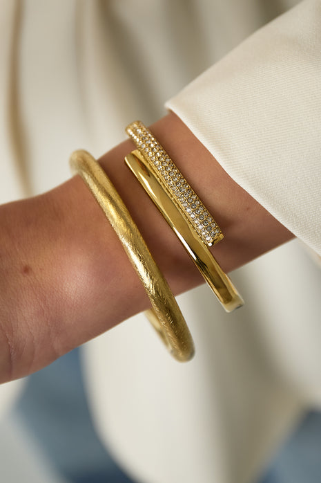 Stainless Steel Bangles circle Casual Daily Simple Series Women's jewelry