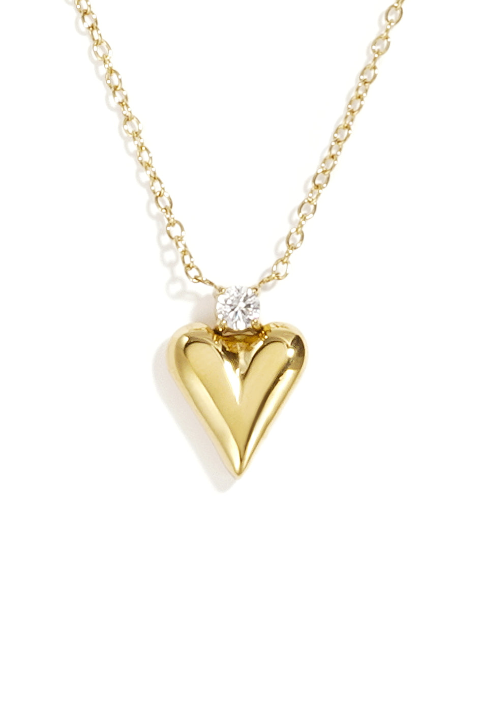 Stainless Steel Pendant necklaces Heart Simple Daily Simple Series Women's jewelry