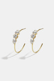 Stainless Steel Hoop Earrings Circle Simple Daily Simple Series Women's jewelry