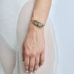 Oliana Olive Branch Sculptural Cuff Bracelet