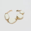 Stoneveil Bracelet Bronze & Ivory Resin