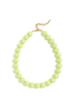 Necklace with large beads