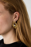 Stainless Steel Stud Earrings Irregular Shape Simple Daily Simple Series Women's jewelry