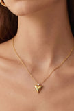 Stainless Steel Pendant necklaces Heart Simple Daily Simple Series Women's jewelry