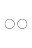 Stainless Steel Hoop Earrings Circle Simple Daily Simple Series Women's jewelry