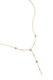 Y-line necklace with filled hearts