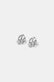 Stainless Steel Hoop Earrings Irregular Shape Simple Daily Simple Series Women's jewelry