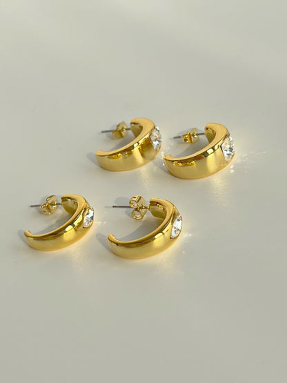 Marquise Stud Earrings