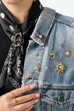 Brooches Clover Simple Stainless Steel Daily Accessories
