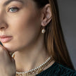 Small Cream Pearl Drop Earrings