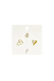 Brooches Heart Simple Stainless Steel Daily Accessories