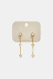 Stainless Steel Dangle Earrings Chain Elegant Gathering/Party Luxurious Series Women's jewelry