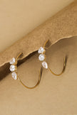 Stainless Steel Hoop Earrings Circle Simple Daily Simple Series Women's jewelry