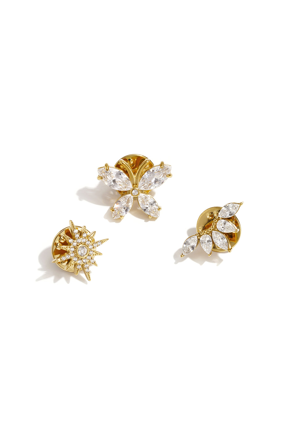 Brooches Butterfly Casual Stainless Steel Daily Accessories