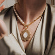 Saint Benedict Double Chain Necklace