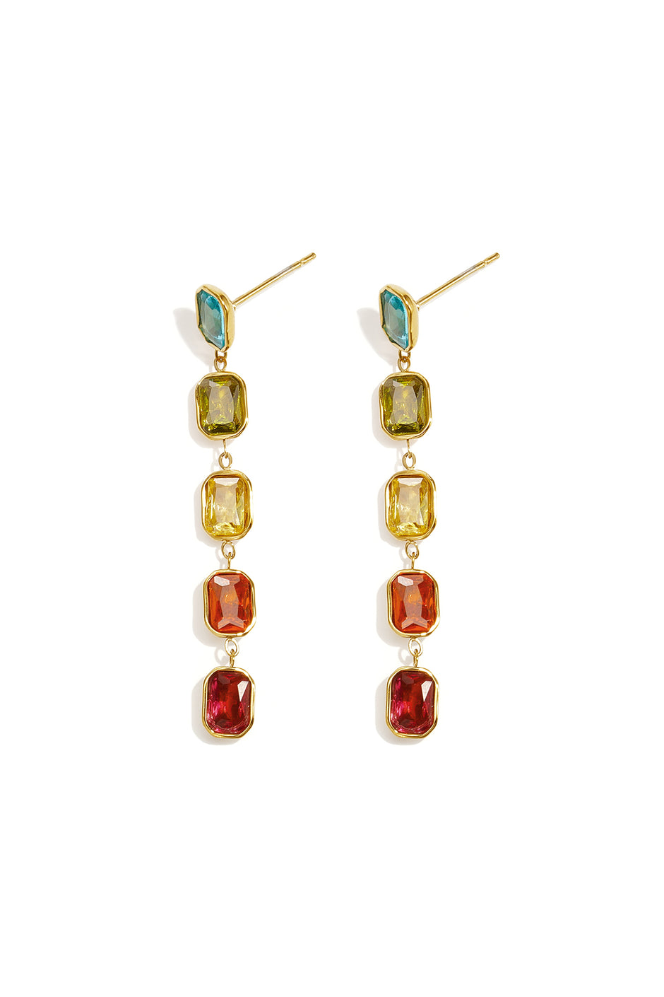 Stainless Steel Dangle Earrings Geometric Shape Elegant Gathering/Party Luxurious Series Women's jewelry