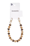 Phone Chain Heart Simple Acrylic Daily Accessories