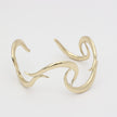 Eternity Single Brass Bracelet