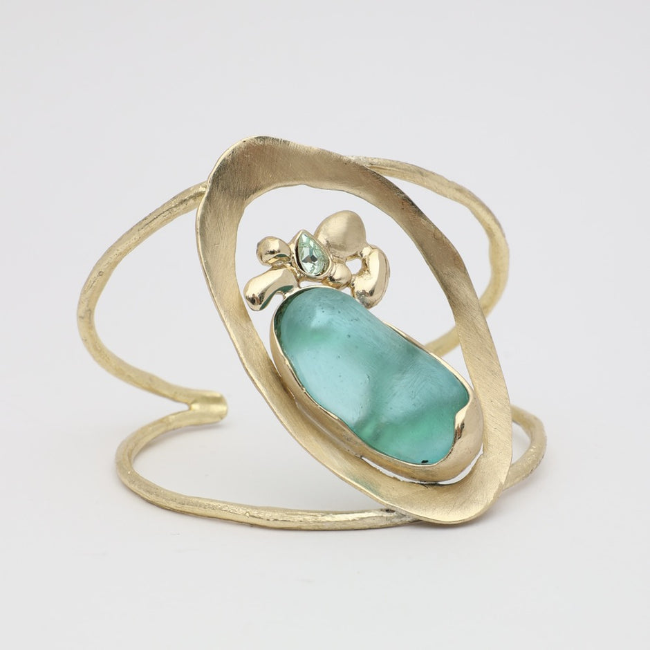 Pulse Brass Bracelet