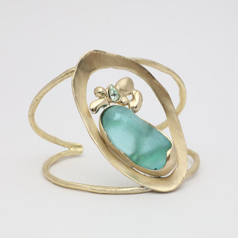 Pulse Brass Bracelet