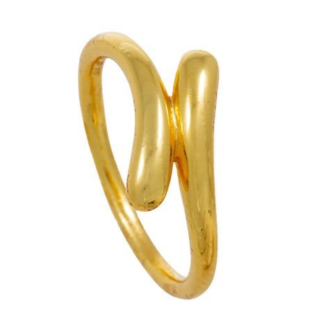 Gold-Plated Sterling Silver Sculptural Ring