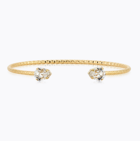 Amelia Crystal Bracelet in 18K Gold Plating