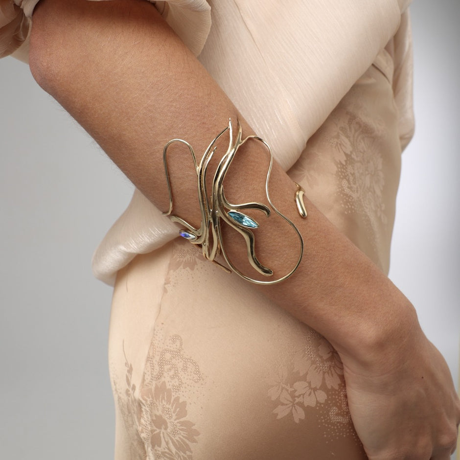 Glint Brass Bracelet