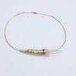 Handmade bronze shrimp necklace sculptural design