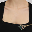 Showstopper Light Sculptural Bronze Pin
