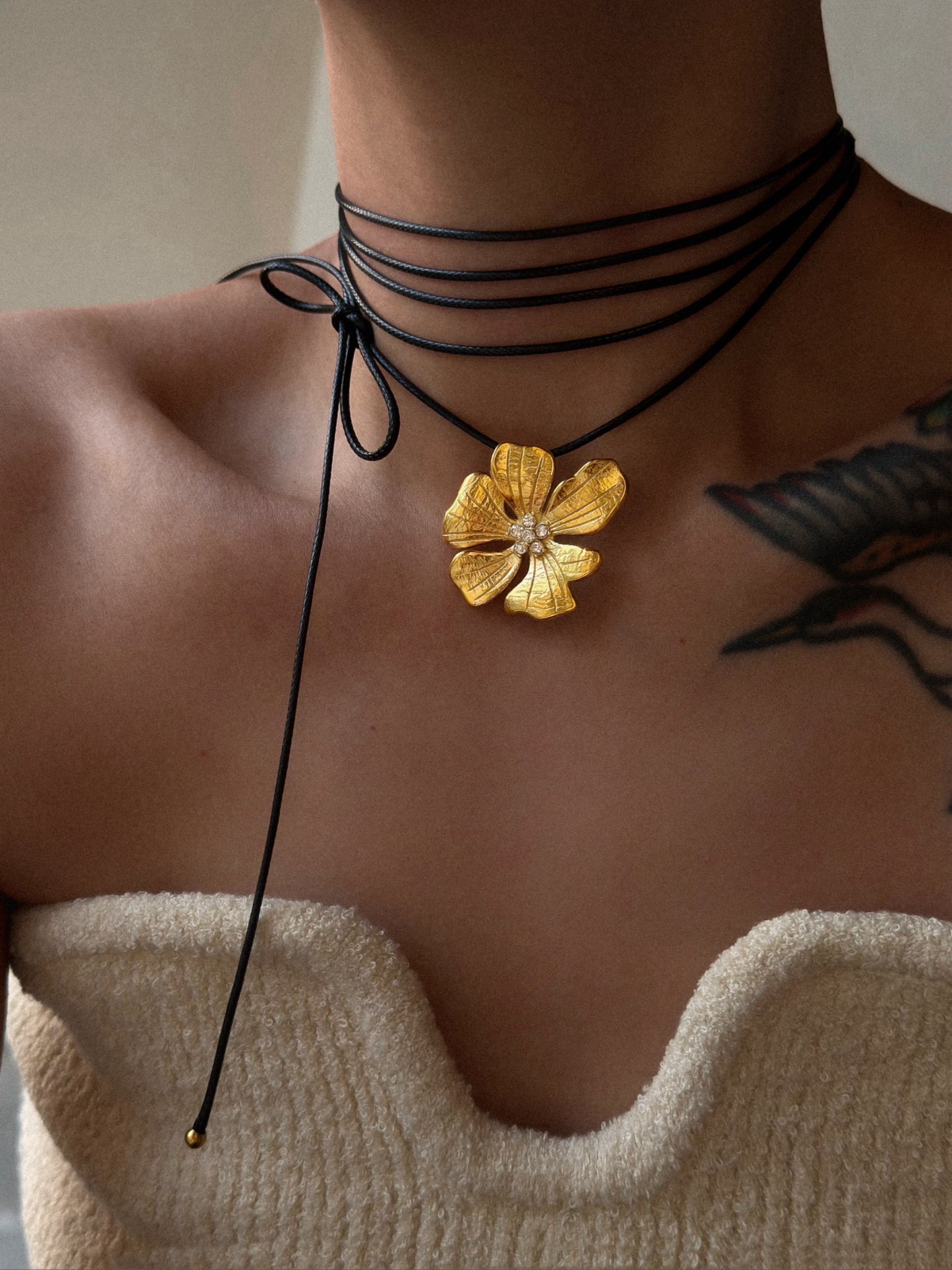 Hibiscus  Necklace