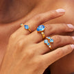 Halo Ring ReCreated™ Ice Blue